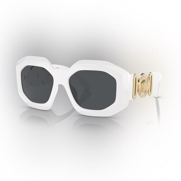 Versace VE4424U White Sunglasses - Picture 1 of 6